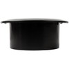 Vent Systems 6'' Inch - Black - Plastic - Dismantable