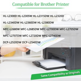 greencycle 6 Pack Black DR630 DR-630 High Yield Black Drum Unit Compatible for Brother HL-L2380DW MFC-L2700DW Laser Printer Wihtout Toner