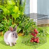 Adnee 7 Pack Wire Plant Protector with Cover-20x12x12 Inch Detachable