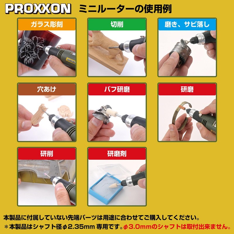 PROXXON Mini Router MM30 Storage Case Version No. 26800-SK