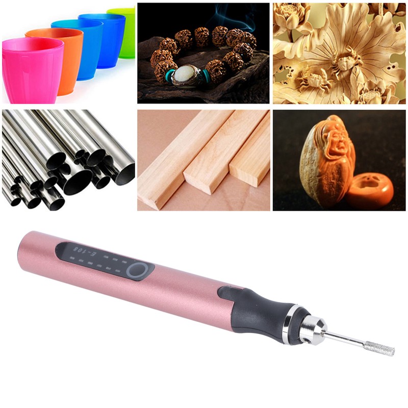 Cordless DIY Electric Engraving Pen 3.6V 8W 3 Levels Speed