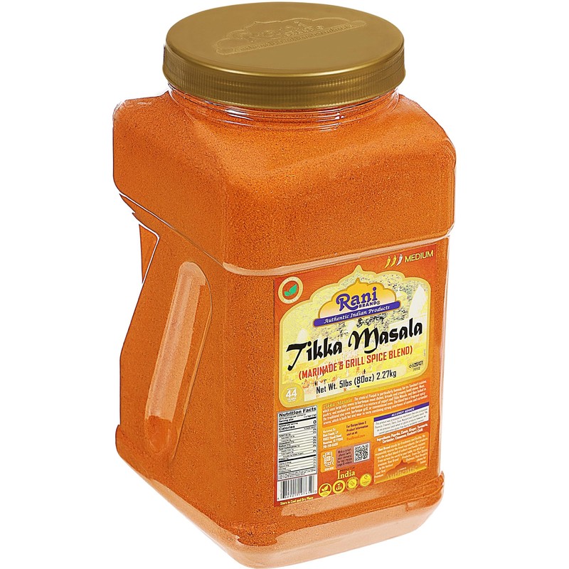 Rani Tikka Masala Indian 7-Spice Blend 80oz (5lbs) 2.27kg Bulk