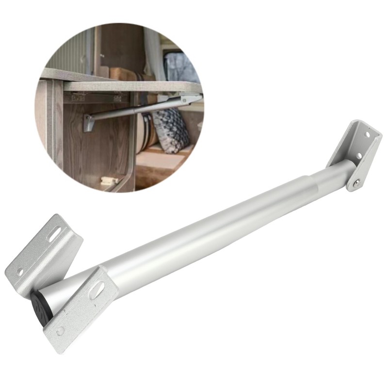 Counter Extension Bracket Rod 260‑430mm Aluminium Alloy Folding Shelf Support