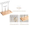 LEILINLIFE Home Jewelry Organizer Table Organizer Hanging Jewelry Watch Table