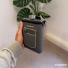 Hydrte Travel Mini Water Bottle with Strap & Sleeve –