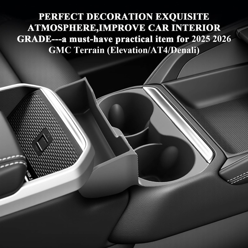 BIBIBO 2025 Terrain Center Console Organizer for 2025 2026 GM