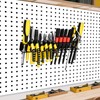 Rostationa Screwdriver Plier Organizer Wall Mount,Screwdriver Rack,Metal Plier Holder Utility