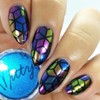 Whats Up Nails - Rhombus Vinyl Stencils for Nail Art