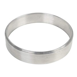 X AUTOHAUX 1 Inch Air Cleaner Spacer Riser Air Filter Spacer for Ford 350 Silver