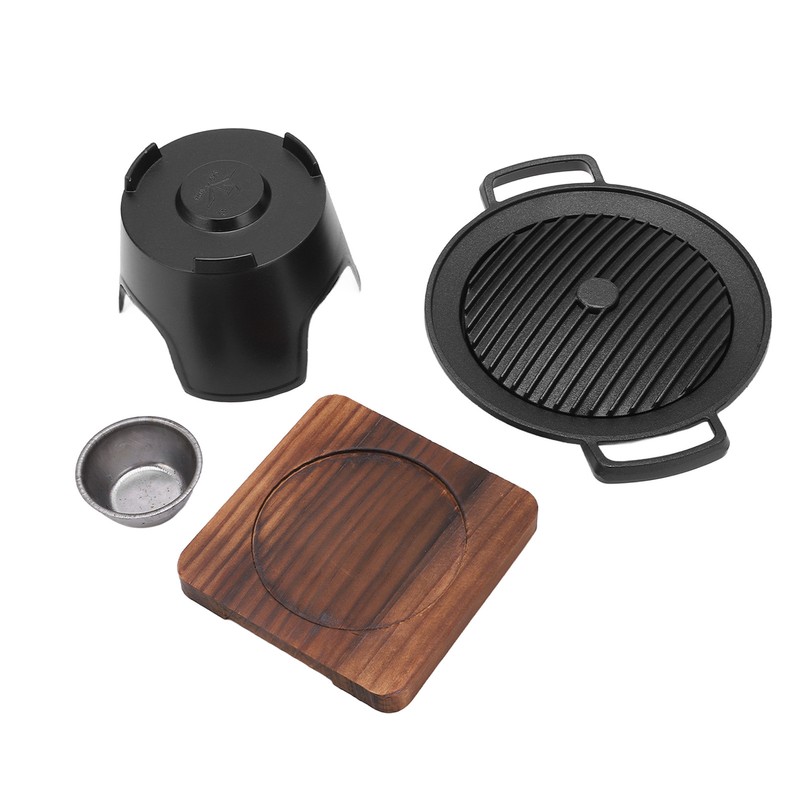 Mini BBQ Grill Set Anti Stick Food Grade Material Tabletop