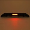 KUAFU Rear Bumper Diffuser Spoiler W/ Led Light Carbon Look
