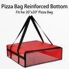 Bodaon 3PK Hard Bottom for 20"×20" Insulated Pizza Dlivery Bag,