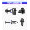 35 PCS Engine Under Cover Splash Shield Guard Body Bolts,