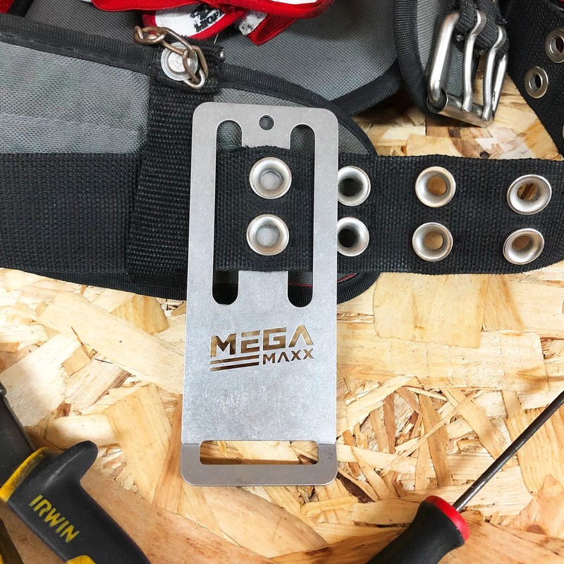 MegaMaxx Drill Tool Holder Belt Buckle Hook Clip for DIY