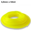 Riegolux 107638 3mm x 54m Nylon Round Grass Trimmer Yellow