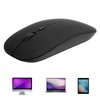 VBESTLIFE Drahtlose Maus, Mute Black Bluetooth-Computermäuse, Ultradünne Gaming-Büromaus für Laptops