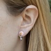 Guess What Cat Butt Novelty Clip-On Stud Earrings