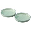 Santto 10873-2 Banko Ware Noodle Ware Yakumi Plate, Set of