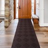 SHNOSU Runner Rugs 2FTx6FT Indoor Outdoor Hallway Runner Rubber Backing