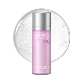 Ampolla Super Shot Coltra de AROCELL con microespculas de colgeno 7X, 30 ml1,01 onzas lquidas, para elasticidad, hidratacin de poros, cuidado de las  