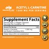 Acetyl L-Carnitine 1,500 mg High Potency Supports Energy Production, Sports