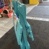Adams Quik-Fold Side Table-Teal - Low Price End Of Season