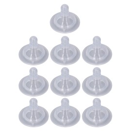 Dishwasher Safe Feeding teats Pack of 10 Baby teats with Skin-Like Texture for Replacement