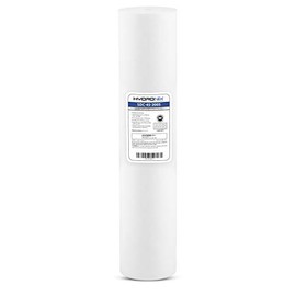 Hydronix SDC-45-2005 Whole House or Commercial NSF Polypropylene Sediment Water Filter Cartridge 4.5" x 20" - 5 micron