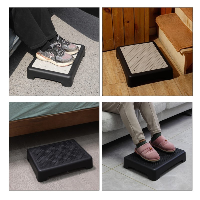 Fotree One Step Stool, Safety Step Platform for Senior ＆