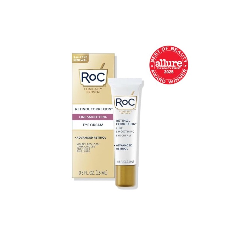 Roc Retinol Correxion Anti Aging Eye Cream Treatment Packaging May