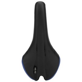 Universal Bicycle Saddle Mountain Bike Seat Cover Breathable Cushion Cycling AccessoryBlack Blue