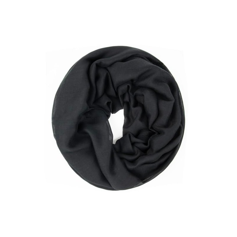 Gloop 01122-01123-P Women's Elegant Plain Loop Scarf, Tube Scarf, Plain