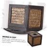 Gatuida Boho Woven Tissue Box Holder Hand Woven Bamboo Tissue