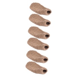 Housoutil Bath Shower Gloves 6 pcs face towel bath supplies bathing scrubbing take a bath plant soft back exfoliator scrubber bath towel plant gloves shower glove scrub massage