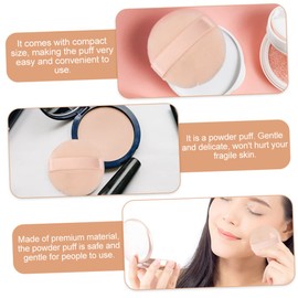 Baluue Puff Makeup Set 20pcs Gentle Makeup Pads Soft Comfortable Comfortable to Hold Home