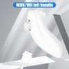 Sporgo Pack of 2 Nunchuk Controller for Wii: Wii U