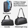 BANGE Gym Bag For Men,Dry And Wet Depart Pocket Sports