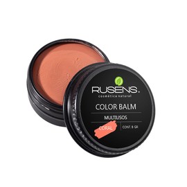 Rusens - Rubor Multiusos Natural, Cremosos, nutre, hidrata y da color a tus mejillas, labios y párpados, (Coral)