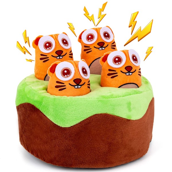 M.C.works Hide and Seek Squeaky Dog Toys Interactive Dog Toys