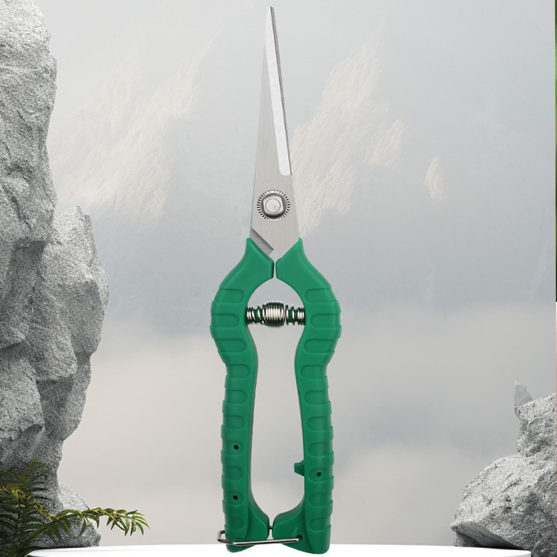 EDu 剪定バサミ 剪定鋏 園芸ハサミ 剪定ばさみ 園芸、果樹、庭木枝の剪定 盆栽剪定バサミ 庭園作業 ステンレス刃 210mm