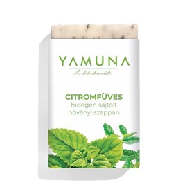 Yamuna Lemongrass Soap - Cold Pressed & Natural | Refreshing Fragrance, Gentle Cleaning & Care | Moisturising, Vegan & Sustainable | Perfect for Sensitive Skin 110 g