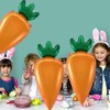 HADCKJA Carrot Balloons Easter Balloons Carrot Easter Foil Balloons for