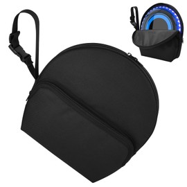 Cosmos Flying Disc Carry Bag Light Up Flying Disc Storage Bag Portable Ultimate Flying Disc Organizer with Zipper Pocket for Disc Accessories, Small Disc Bag for 10.75" Sport Disc, Disc NOT Included