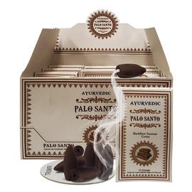 Palo Santo Backflow Incense Cones for Waterfall and Mat Bundle Inciensos Aromaticos|Incienso|Inciense|Insienso