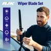 AJK Front Windshield Wiper for GMC Sierra 2019-2025, Original Equipment