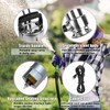 TOPWAY 1.5HP 4250GPH Stainless Steel Water Sump Pump, Clean/Dirty Submersible