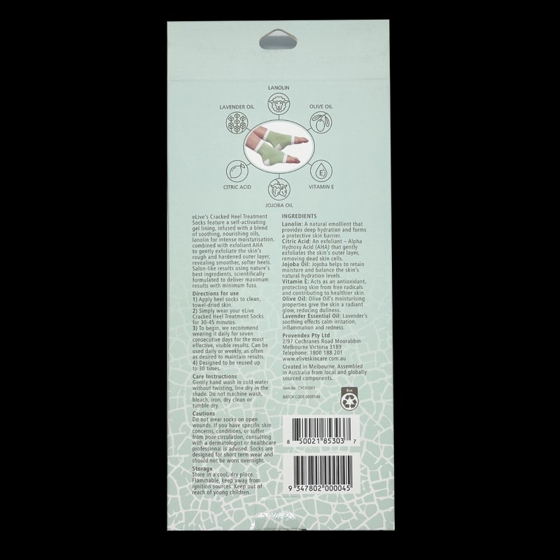 Revive Cracked Heel Gel Socks