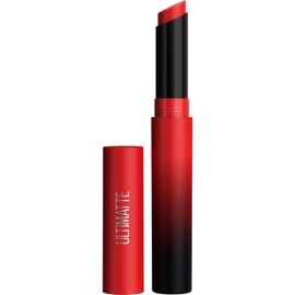 Maybelline Color Sensational Ultimatte Lipstick, Lightweight Comfortable Lip Color, Intense Color Pigment, Soft Powder, Matte Slim Lipstick