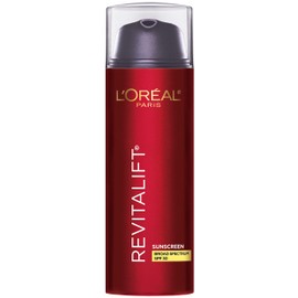 L'Oreal Paris Revitalift Triple Power Anti-Aging Broad Spectrum SPF 30 Sunscreen, Pro Retinol, Hyaluronic Acid & Vitamin C Lotion, Reduces Wrinkles 1.7 Oz