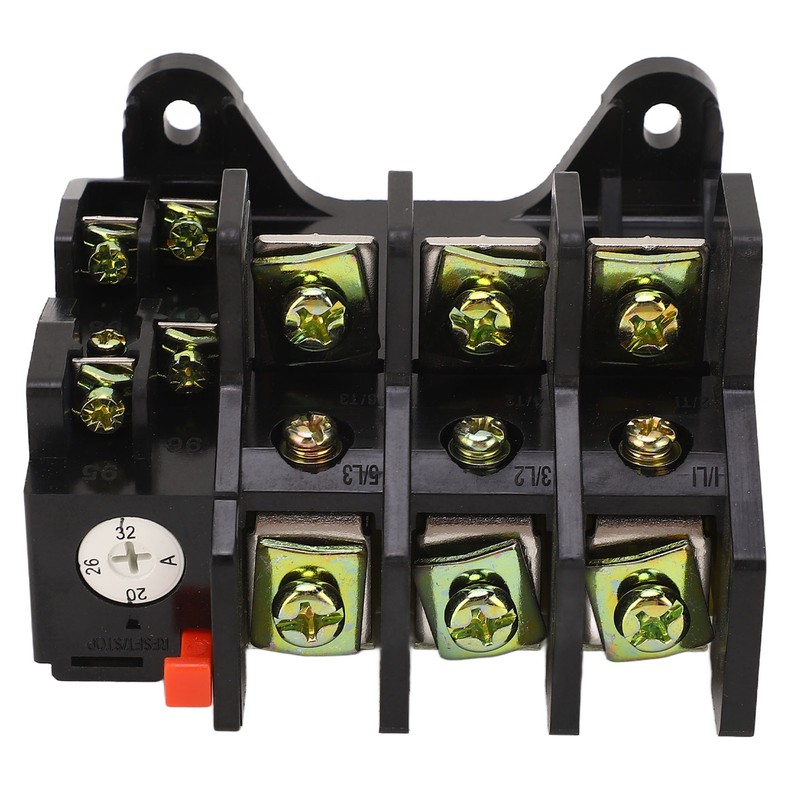 AC400V 20‑32A Thermal Overload Relay Phase Failure Protection Temperature Compensation